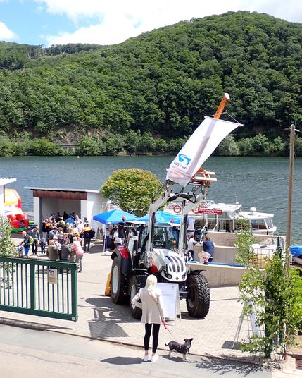 Tag der offenen Tür an der Diemeltalsperre auf dem Geländes des Außenbezirks Diemeltalsperre des Wasserstraßen- und Schifffahrtsamtes Weser.