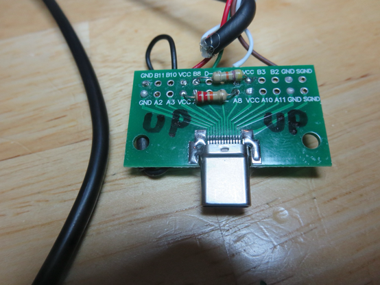 top side of SuzyQ cable for firmware mods
