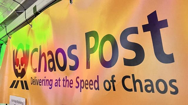 Banner der Chaos Post mit Pesthörnchen