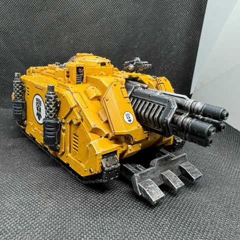 Imperial Fists Vindicator with a Magna Laser Destroyer
