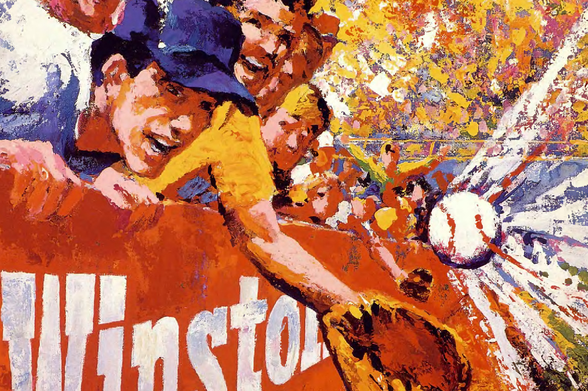 1989 Celebrating Victory on the Baseball Field
The image depicts a vibrant scene of a group of people in baseball uniforms, likely celebrating a victory or important moment.
They are seen with the number 60, which might refer to a team name, game score, or player identification.
The background is filled with various colors, predominantly red, yellow, and orange, giving it an energetic feel.