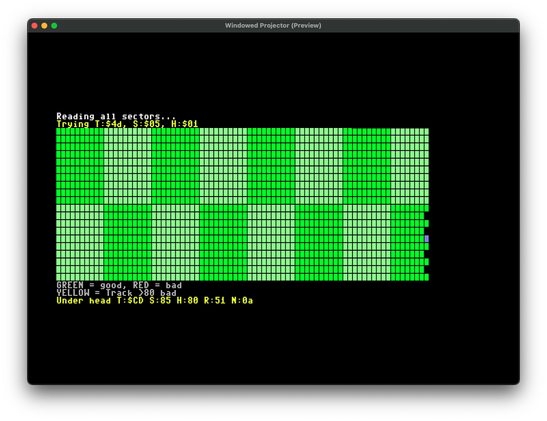 Formatting floppies