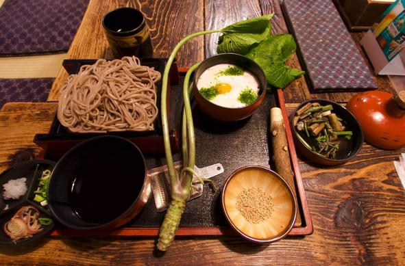 The comment to this post is the description of what it is. Soba! Yum!