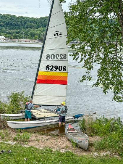 raising the sail