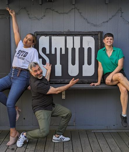 (L–R) Honey Mahogany, Marke B., and Rachel Ryan