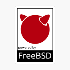 Powered by FreeBSD sticker from https://www.redbubble.com/i/sticker/XS-Powered-by-FreeBSD-by-bvancrafts/101382125.EJUG5