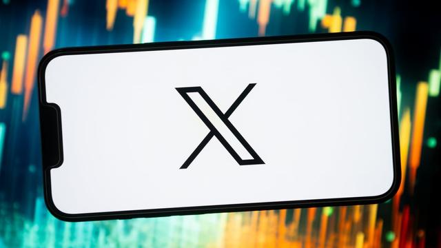 Logo of X