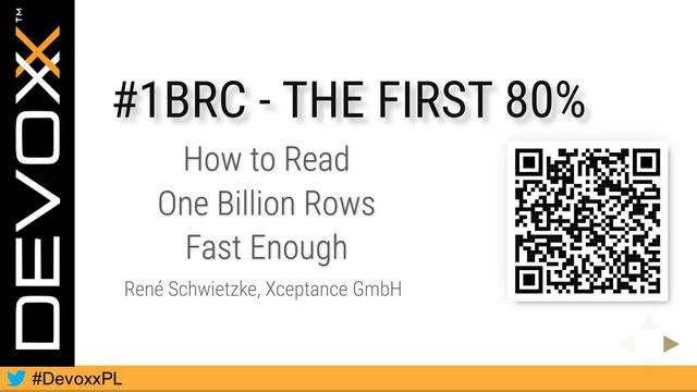 First slide of the mentioned presentation