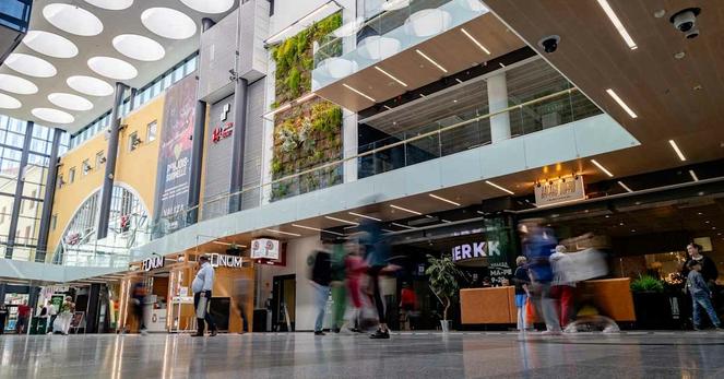 Image of Oulu mall where several nazi attacks happened in recent days