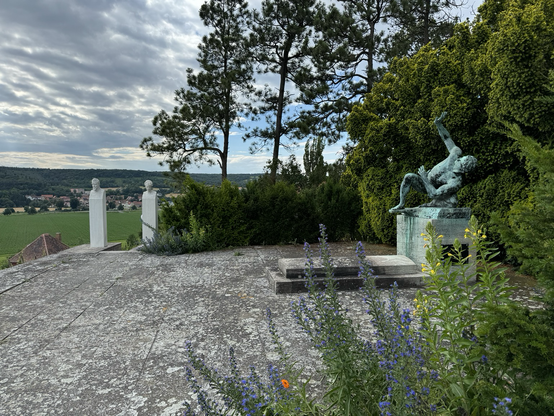 Grabanlage von Max Klinger auf dem Klinger Weinberg