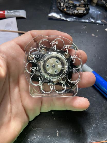 Dial assembly front!