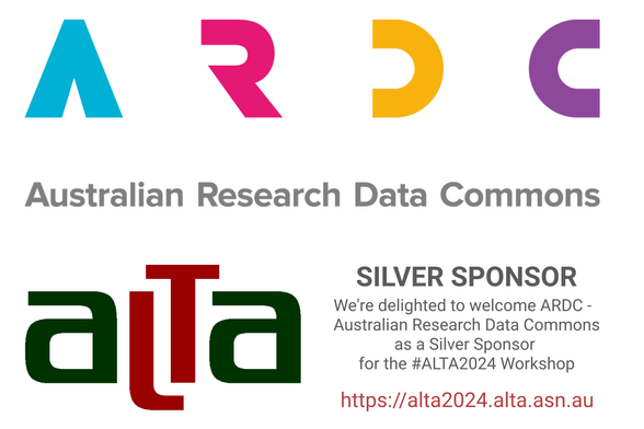 ARDC Australian Research Data Commons Silver Sponsor