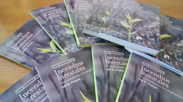 libro: Incendios Forestales: una introducción a la ecología del fuego