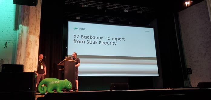 Xz backdoor talk by SUSE security team