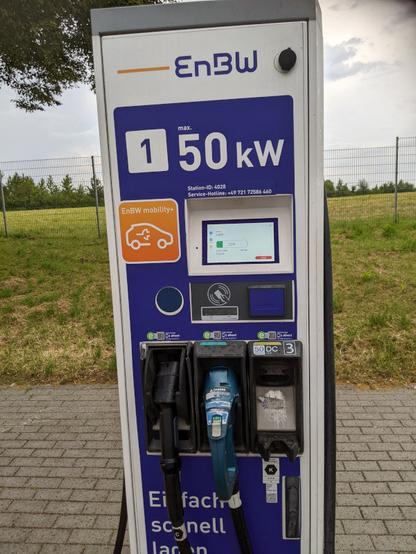 Elektro-Ladesäule von EnBW