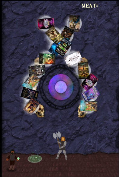 Gameplay from the Lady Isovar video game mentioned in the post.