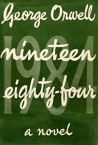 Buchtitel: George Orwell - neunzehnhundertvierundachtzig (1984)
