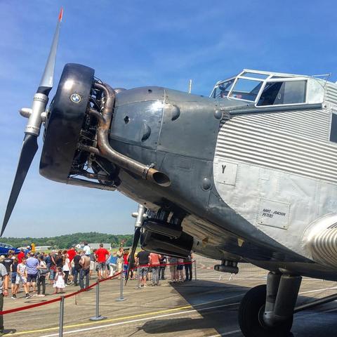 CASA 352 / #Junkers #Ju52/3m HB-HOY at #MGL #mönchengladbach #airport #avgeek #aviation #planes