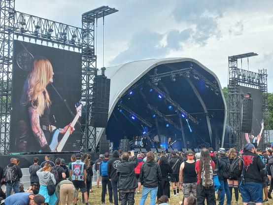 Groupe Spotlights sur la scene Valley du Hellfest