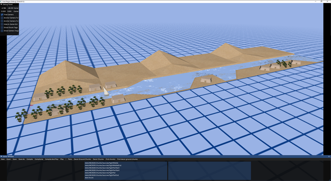 A screenshot of the level editor for First Plague