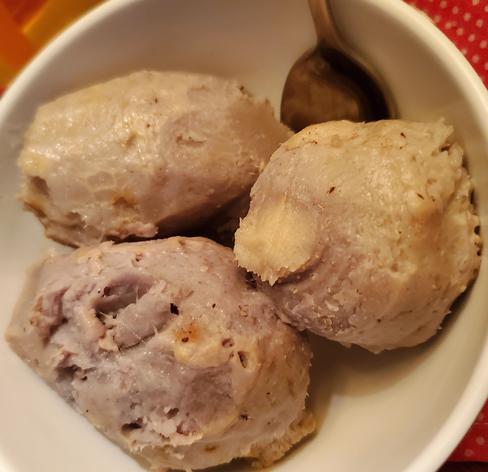 Steamed & peeled taro - 3 pieces