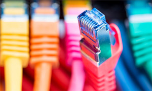 Colourful network cables