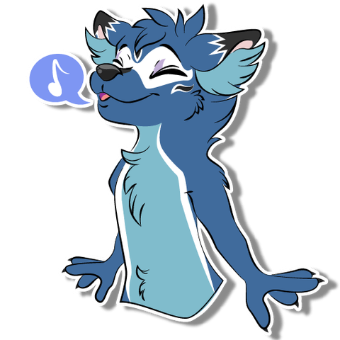 Whistling Sticker
