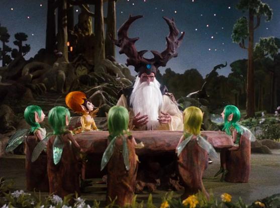 Council of nature spirits who care for Santa Claus. From the Rankin/Bass stop-motion adaptation of "The Life and Adventures of Santa Claus."