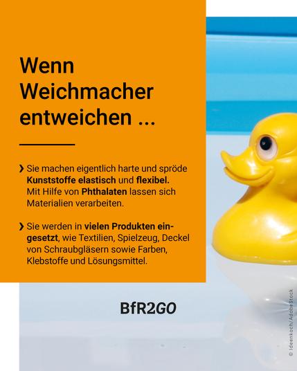 Wenn Weichmacher entweichen. Sie machen eigentlich harte und spröde Kunststoffe elastisch und flexibel. Mit Hilfe von Phthalaten lassen sich Materialien verarbeiten. Sie werden in vielen Produkten eingesetzt, wie Textilien, Spielzeug, Deckel von Schraubgläsern sowie Farben, Klebstoffe und Lösungsmittel.