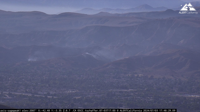 Only a few bits of smoke here and there on Sharp Fire