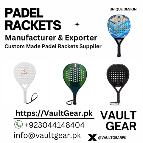 Padel Rackets Manufacturer By VaultGear