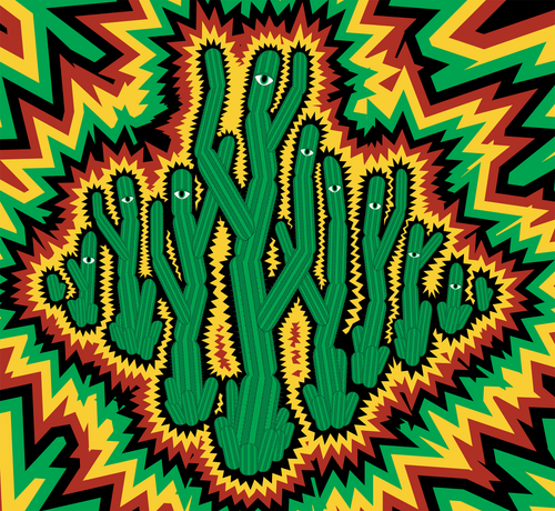 the same image as in the prior post, zoomed in to focus on the cacti