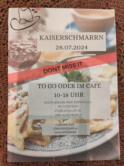 Einladung zum Kaiserschmarrn