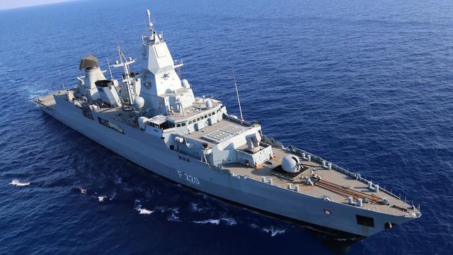 Die Fregatte "Hamburg" der Deutschen Marine © Presse Deutsche Marine Foto: Presse Deutsche Marine