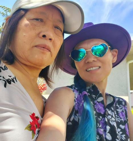 Selfie of me & my Mom.