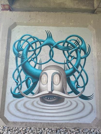 Artwork in Nordre park, Hønefoss, Norway 
📷 Agnieszka Wesołowska
