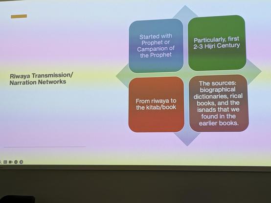 Slide about the context