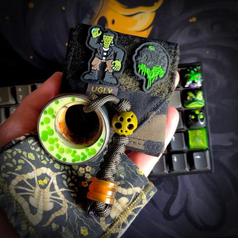 green and drippy pocket trash EDC today