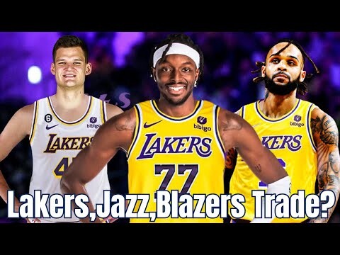 Lakers, Jazz, Blazers Trades Could Be The Answer! Jazz The Key To It All