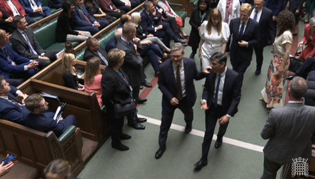 Keir Starmer and Rishi Sunak.