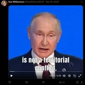 Screenshot: justice.gov
Putin: is not a territorial conflict