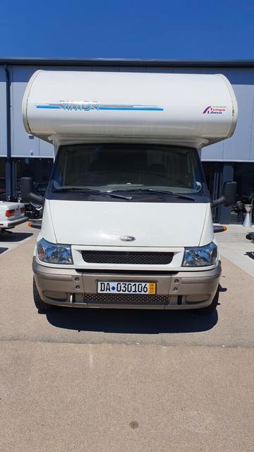 Wohnmobil von vorne