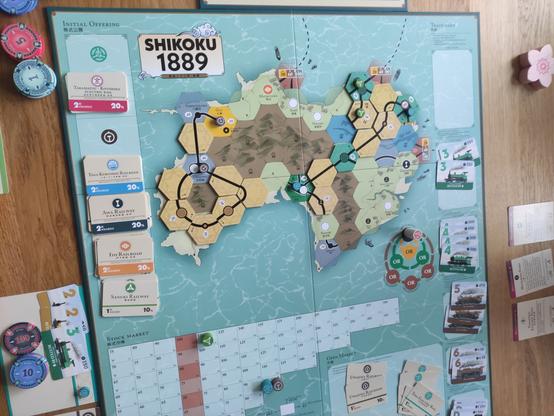 Zu Beginn von Shikoku