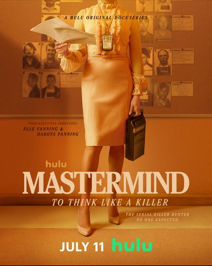 Promotional image of the 2024, three part television documentary “Mastermind (to Think Like a Killer),” directed by Abigail Fuller.
