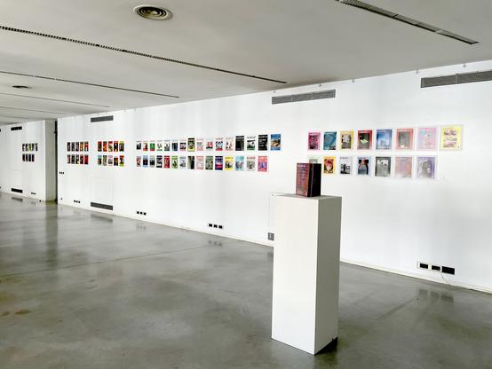 Installation at  Fabrica during xcoax with all the Neural magazine covers