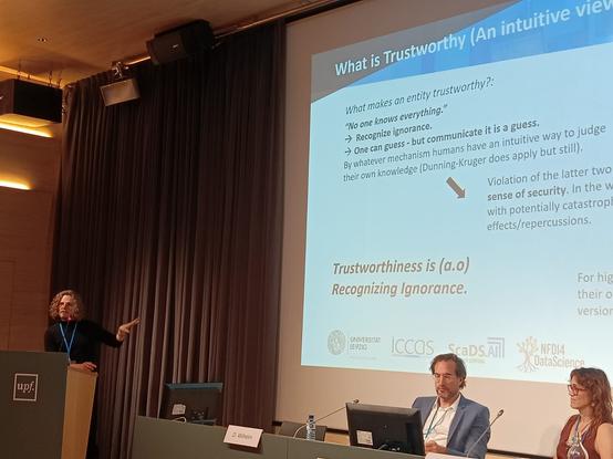 Adrian Lindenmeyer at CARS2024 (Computer Assisted Radiology and Surgery) in Barcelona
talking about "Spectral Normalized Neural Gaussian Process as a viable candidate for trustworthy AI in clinical decision support systems".