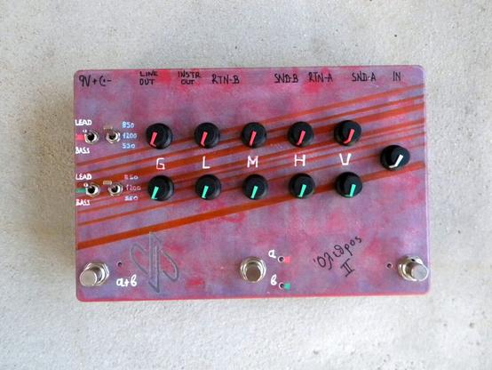a preamp pedal based on the preamp of the Sunn Beta
