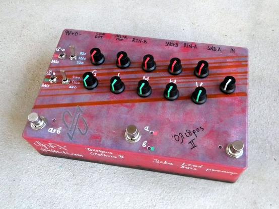 a preamp pedal based on the preamp of the Sunn Beta