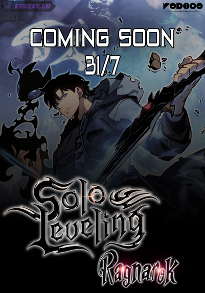 Poster zu Solo Leveling: Ragnarok, welches am 31.07.2024 in Korea als Manhwa starten soll.