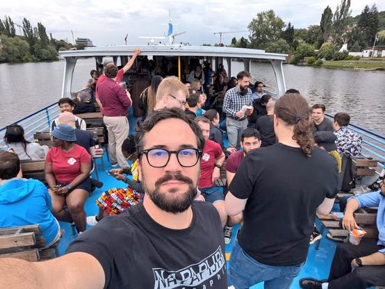 People in a boat